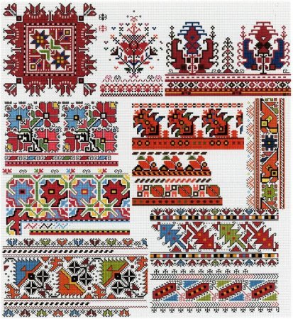 Традиционная болгарская вышивка
