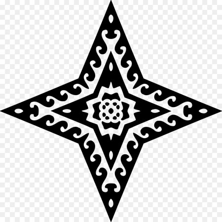 Орнамент звезды