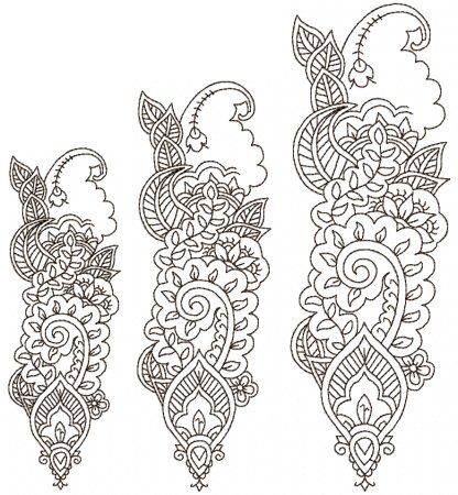 Индийские орнаменты