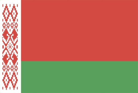 Белорусский узор на флаге