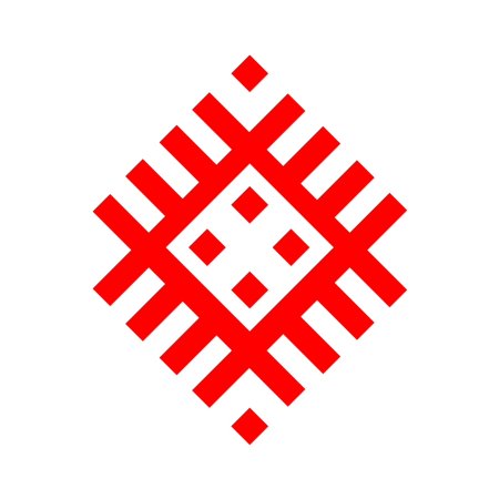 Белорусский орнамент крыж