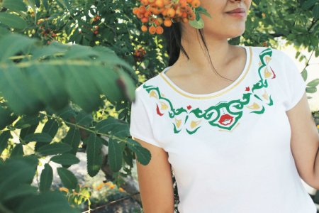 Татарские узоры на одежде