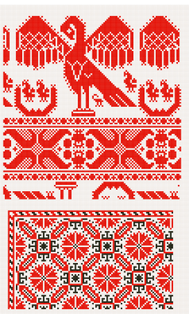 Немецкий национальный узор