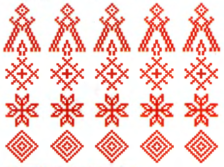 Белорусский обережный орнамент