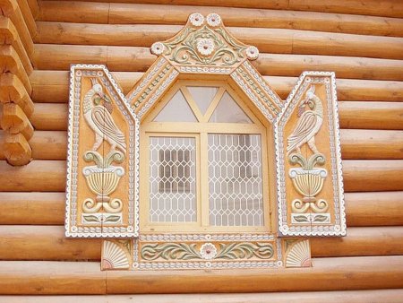 Резные резные ставни древней Руси