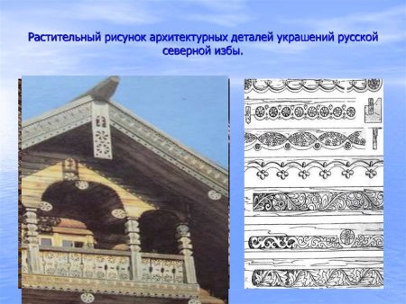 Украшения русской избы