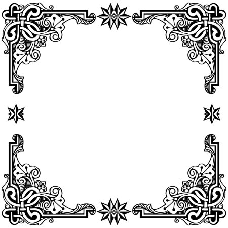 Рамка узор
