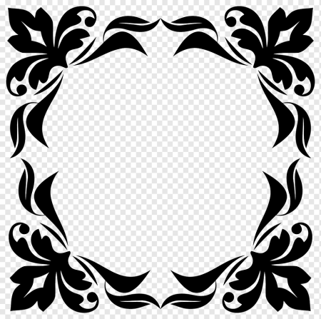 Векторные рамки из узоров