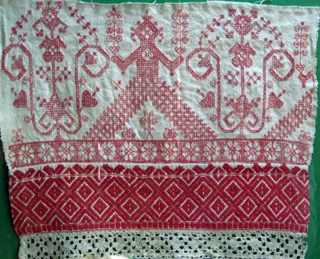 Старинные русские вышивки