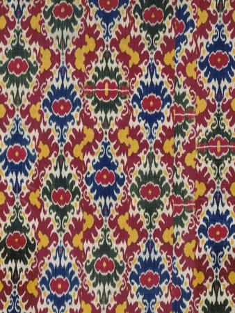 Узбекский орнамент на ткани (46 фото)
