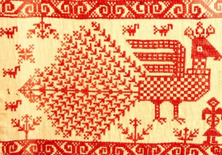 Птицы в славянской обережной вышивке