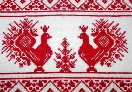 Птицы в славянской обережной вышивке