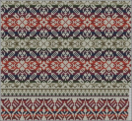 Узоры Fair Isle