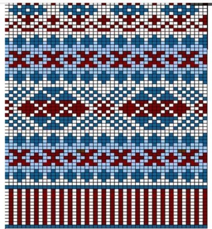 Жаккард Fair Isle