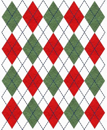 Узор жаккард Fair Isle