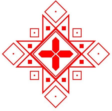 Белорусский орнамент земля