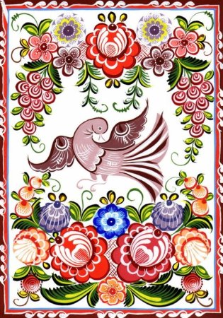 Русские росписи Городецкая
