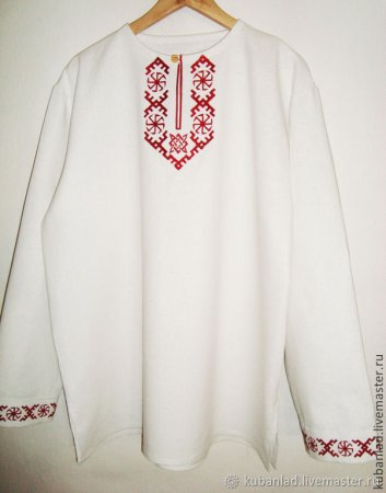 Русские вышитые рубахи