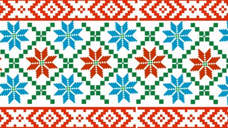 Белорусский орнамент Восьмирог