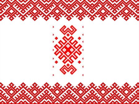 Белорусский орнамент для презентации