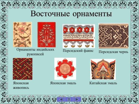 Орнаменты и узоры народов мира