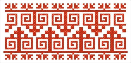 Вепсы Карелия орнамент