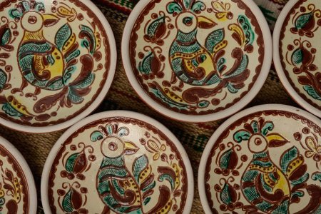 Китайский орнамент на посуде