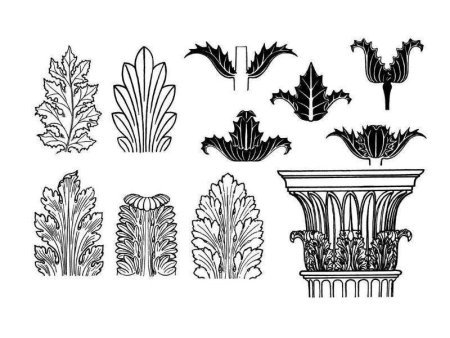 Древнегреческий орнамент Акант