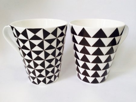 Посуда с геометрическим орнаментом