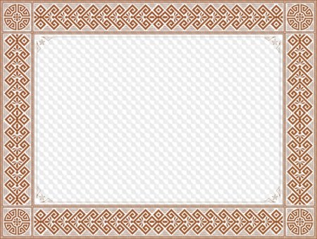 Якутские рамки с орнаментами