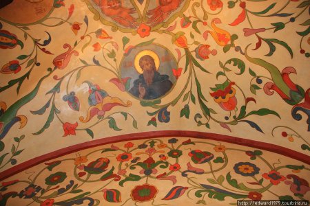 Храм Василия Блаженного роспись стен