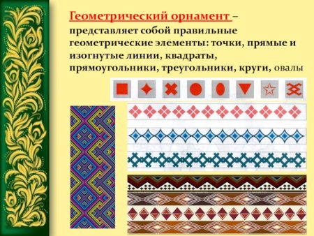 Простые геометрические узоры