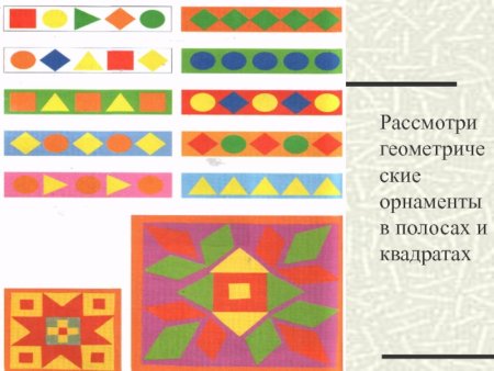 Геометрический узор в квадрате