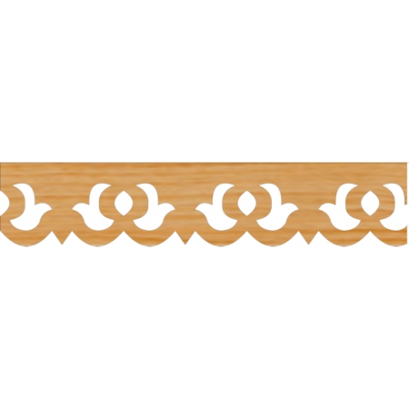 Трафарет карниза