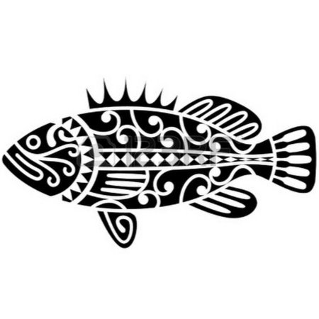 Орнамент рыба (50 фото)