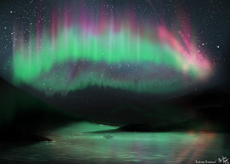 Геммерфест. Северное сияние