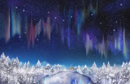 Северное сияние аниме