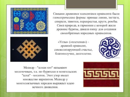 Бурятский орнамент Улзы значение