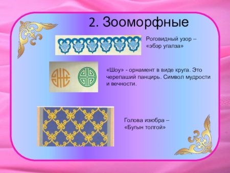 Бурятский орнамент хээ
