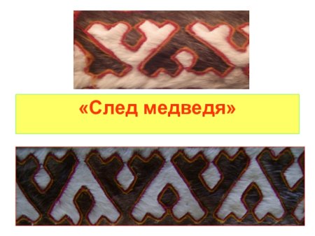Орнамент медведь Ханты манси