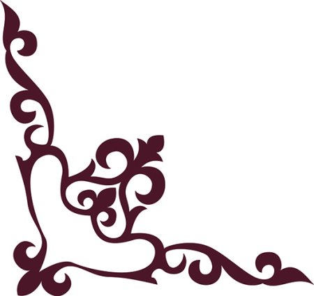 Кыргызские узоры угловые