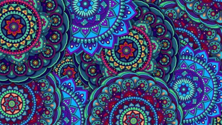 Индийские узоры