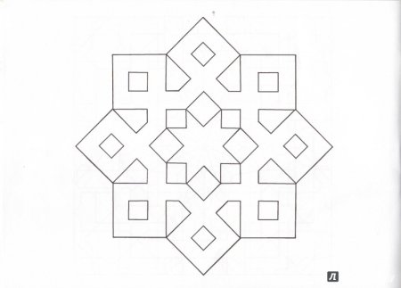 Мордовский орнамент раскраска