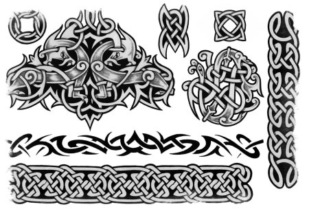 Кельтские тату