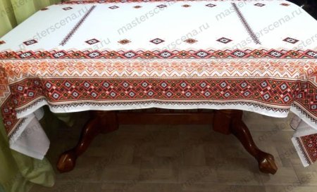 Скатерть в народном стиле