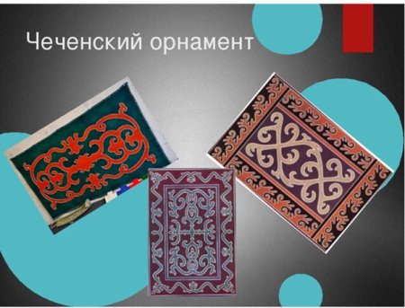 Национальный узор Чечни