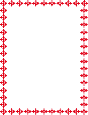 Рамка в народном стиле