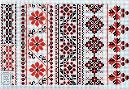 Русский орнамент из бисера