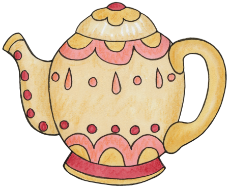 Чайник рисунок