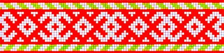 Коми-Пермяцкий национальный узор Ткачество